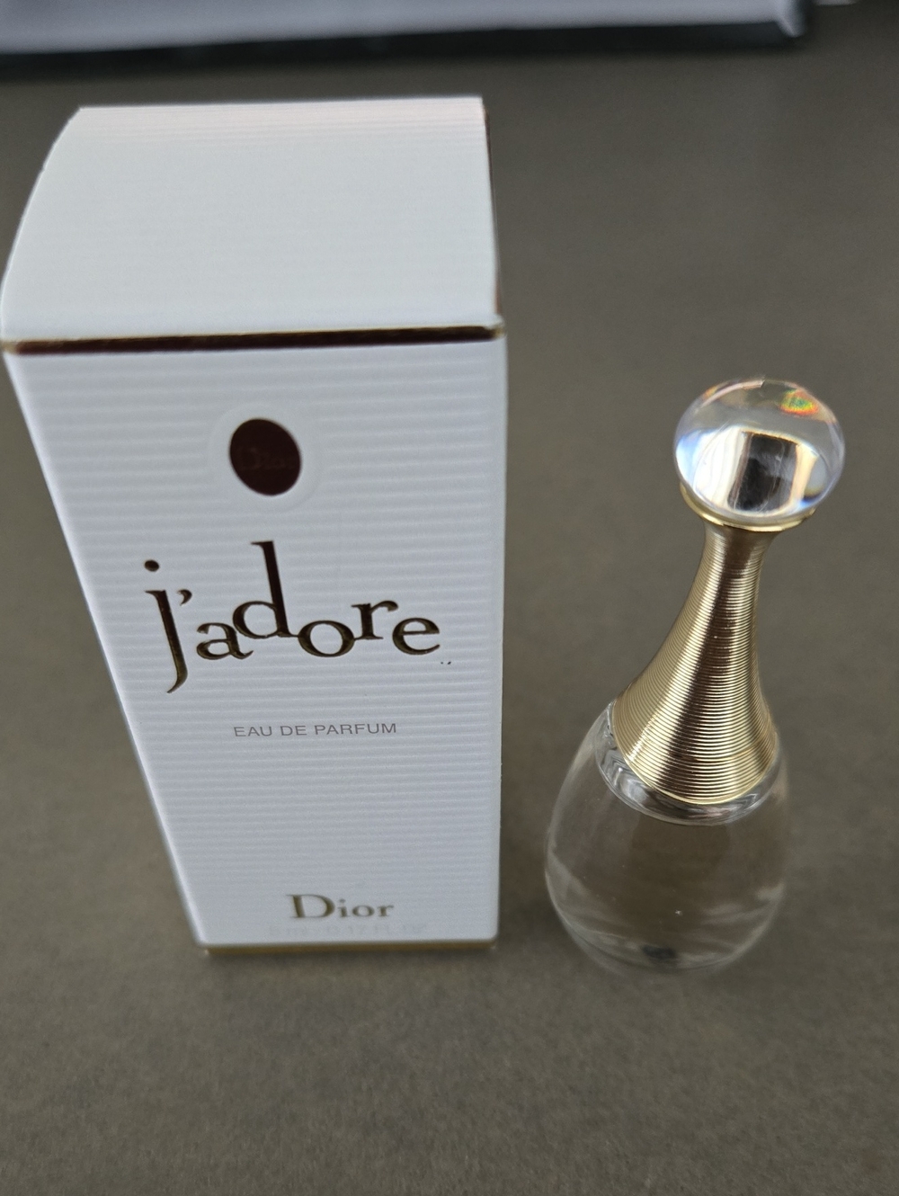 New In Box Never Used Dior J'adore collectible bottle Deluxe Trvl Mini